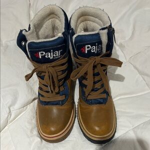 Pajar Canada Brown and Blue Winter Boots